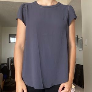 LOFT Button Back Blouse